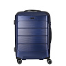 Синий чемодан из поликарбоната