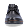 Черные туфли из кожи на подкладке из текстиля
