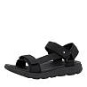 Черные текстильные сандалии Rieker Sport