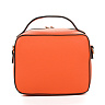 Оранжевая сумка кросс-боди из экокожи