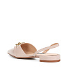 Розовые открытые туфли из экокожи на подкладке из экокожи Nine West