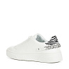 Белые кеды из экокожи на подкладке из текстиля Nine West