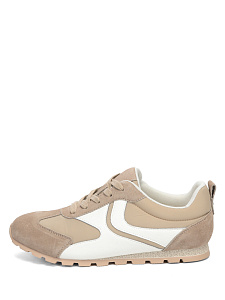 Бежевые кеды из текстиля