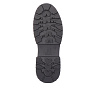 Черные ботинки хайкеры из натурального велюра и кожи с шерстяным подкладом