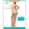 Размер 3, колготки Glamour Edera 20 den, лёгкий загар Glamour