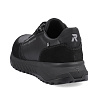 Черные кроссовки из кожи и экокожи Rieker Evolution