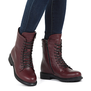 Купить бордовые ботинки для женщин по хорошей цене в интернет-магазинеRespect