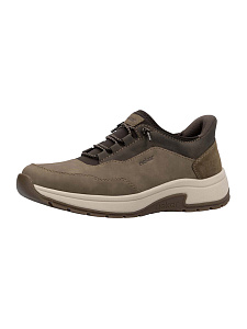 Коричневые кроссовки из кожи