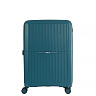 Зеленый универсальный чемодан из полипропилена