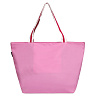 Розовая пляжная сумка из полиэстера