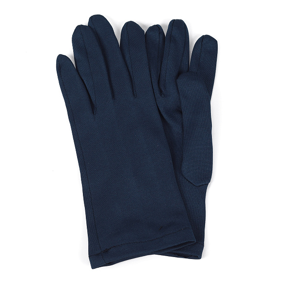 Размер M, синие перчатки