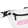 Белая поясная сумка из экокожи Respect