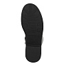 Черные сапоги из кожи на подкладке из текстиля на утолщеной подошве и квадратном каблуке