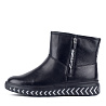 Черные ботинки из кожи на шерсти BURGERSCHUHE