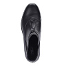 Черные кожаные ботинки без шнуровки