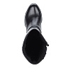 Черные сапоги на устойчивом каблуке