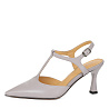 Открытые туфли из кожи сиреневого цвета CorsoComo