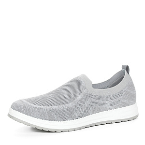 Серые текстильные слипоны