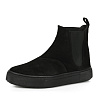 Черные ботинки челси из велюра на подкладке из текстиля Nine West