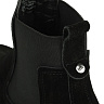 Черные ботинки челси из велюра на подкладке из текстиля
