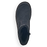 черные ботинки из экокожи на подкладке из экошерсти