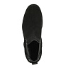 Черные ботинки челси из велюра