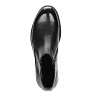 Черные ботинки из гладкой кожи без шнурков