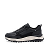 Черные кроссовки из кожи Rieker Sport