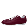 Бордовые кеды из гладкой кожи CorsoComo