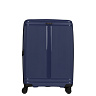 Синий универсальный чемодан из полипропилена