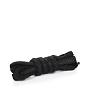 Шнурки толстые круглые с пропиткой, чёрные, 120 см Corbby