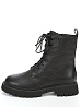 Черные зимние ботинки из кожи Respect