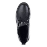 Черные утепленные ботинки с декором