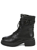 Черные зимние ботинки из кожи Respect