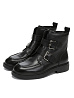 Черные ботинки из кожи Respect