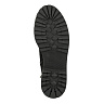 Черные ботинки из велюра на подкладке из текстиля