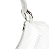 Белая сумка из экокожи