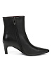 Черные ботильоны из кожи RESPECT PREMIUM