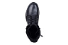 Кожаные ботинки в чёрном цвете на шерсти