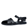 Черные сандалии из гладкой кожи CorsoComo