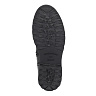 Черные высокие ботинки из кожи на подкладке из натуральной шерсти