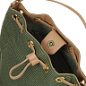 Зеленая пляжная сумка-мешок из целлюлозы