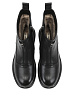 Черные зимние ботинки из кожи Respect