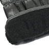 Перчатки женские комбинированные тёмно-серые