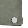 Зеленая сумка-мешок из экокожи