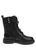 Черные зимние ботинки из кожи Respect