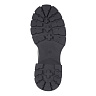 Черные закрытые туфли из кожи на подкладке из микрофибры на тракторной подошве