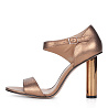 Бронзовые босоножки из кожи CorsoComo