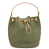 Зеленая пляжная сумка-мешок из целлюлозы
