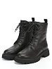 Черные зимние ботинки из кожи Respect